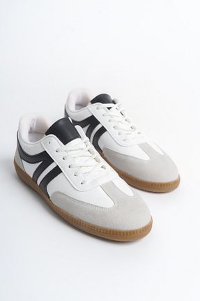 کفش اسنیکر سفید زنانه بند دار lavishoes - کد 900475881