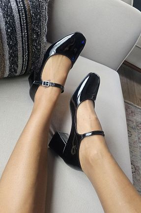کفش کلاسیک مشکی زنانه چرم خالص Topukla Footwear - کد 901818373