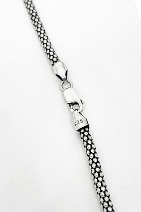 گردنبند نقره طوسی زنانه 925 عیار oya silver - کد 900504485