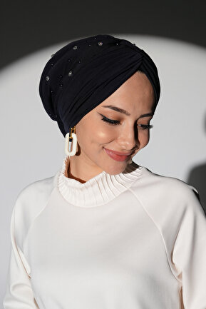 کلاه شنای حجاب سرمه ای زنانه Ambargo - کد 899842794