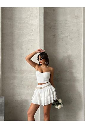 بلوز سفید زنانه ساده Jeevee - کد 900507525
