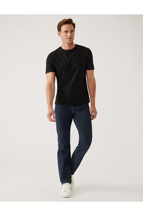 تیشرت مشکی مردانه رگولار Marks & Spencer - کد 735293328
