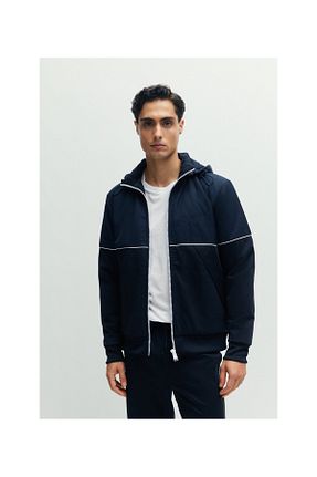 سوئیشرت آبی مردانه ساده BOSS - کد 794682241