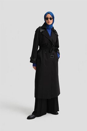 کلاه و ابایا مشکی زنانه بافتنی Armine - کد 859978224