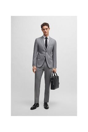 پیراهن سفید مردانه رگولار BOSS - کد 851227625