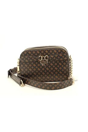 کیف دوشی قهوه ای زنانه پلی اورتان Guess - کد 846246210