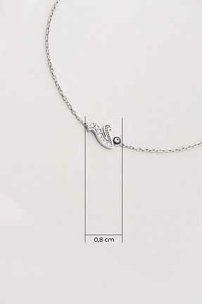 دستبند نقره سرمه ای زنانه 925 عیار So Chic - کد 899677220