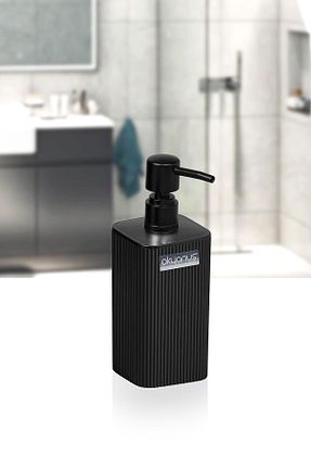 جا صابونی مشکی پلاستیک Okyanus Home - کد 749179323
