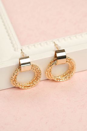 گوشواره استیل (فولاد) رنگی زنانه استیل (فولاد) Jenny Daphne - کد 466540059