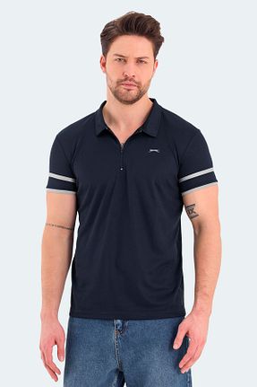 تیشرت سرمه ای مردانه رگولار Slazenger - کد 79874744