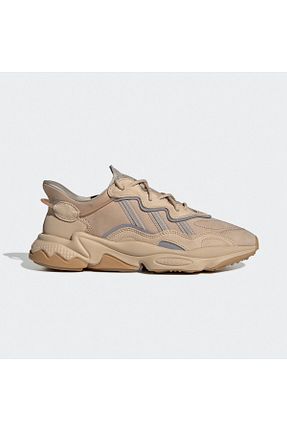 کفش اسنیکر بژ زنانه بند دار adidas - کد 650767382