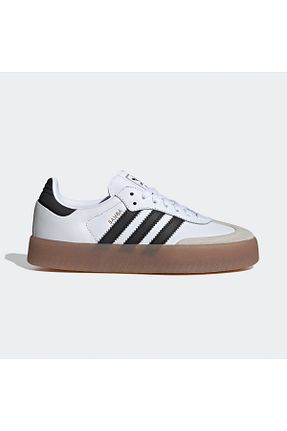 کفش اسنیکر سفید زنانه بند دار adidas - کد 848453943