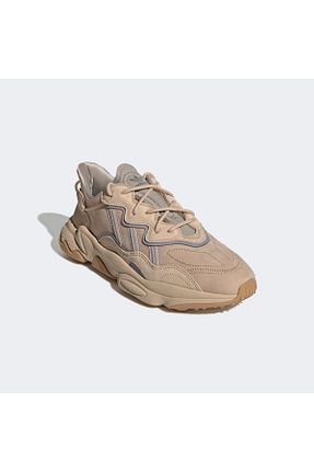 کفش اسنیکر بژ زنانه بند دار adidas - کد 650767382