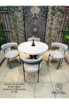 ست میز آشپزخانه طوسی Suntalam Royal - کد 779606007