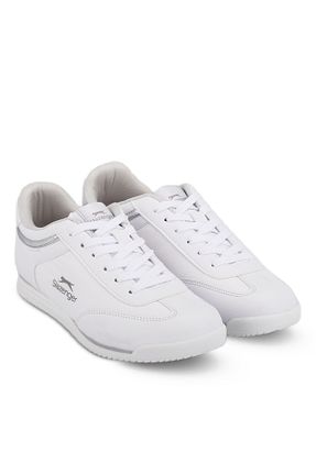 کفش اسنیکر سفید مردانه بند دار Slazenger - کد 94114756