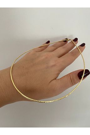 گردنبند استیل ( فولاد ) طلائی استیل (فولاد) XUPİNGS - کد 900489221