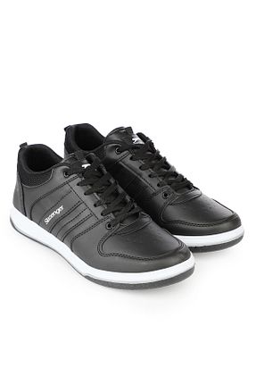 کفش اسنیکر مشکی مردانه بند دار Slazenger - کد 263099788