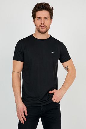 تیشرت مشکی مردانه رگولار Slazenger - کد 263562868