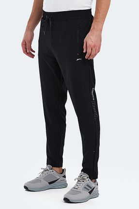 شلوار کرمگن مشکی مردانه رگولار Slazenger - کد 230282026