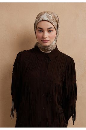 روسری بژ مودال Fresh - کد 900344344