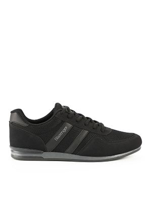 کفش اسنیکر مشکی مردانه بند دار Slazenger - کد 281841911