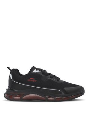 کفش اسنیکر مشکی مردانه بند دار Slazenger - کد 332213834