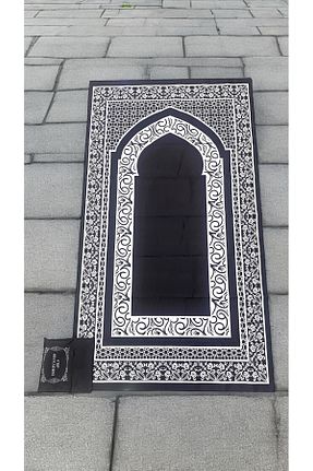سجاده مشکی پلی استر Tarzını Seç - کد 900599537