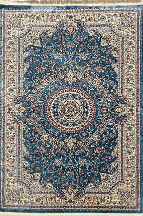 فرش آبی آنتی باکتریال ünalcarpet - کد 750656166