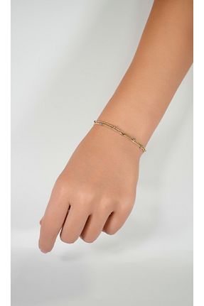 دستبند طلا زرد زنانه 14 عیار LesPeras - کد 901875880