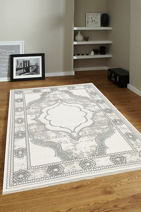 فرش سفید آنتی آلرژی ünalcarpet - کد 750638838