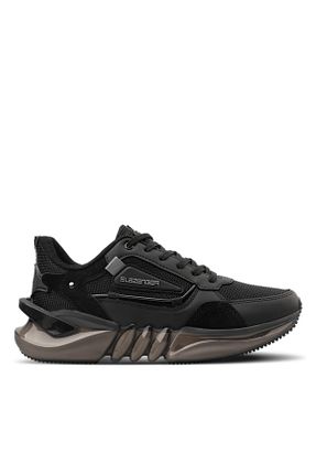کفش اسنیکر مشکی مردانه بند دار Slazenger - کد 462704943