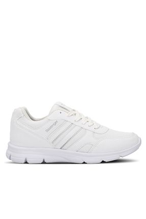 کفش اسنیکر سفید مردانه بند دار Slazenger - کد 670481789