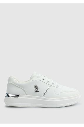 کفش اسنیکر سفید زنانه بند دار U.S. Polo Assn. - کد 818314335