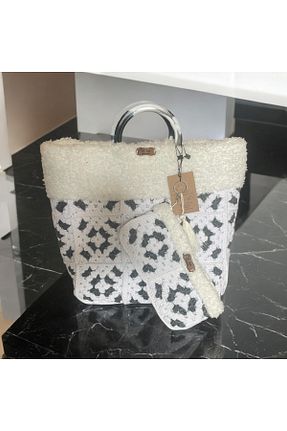 کیف دستی سفید زنانه سایز متوسط GK STYLE - کد 900624115