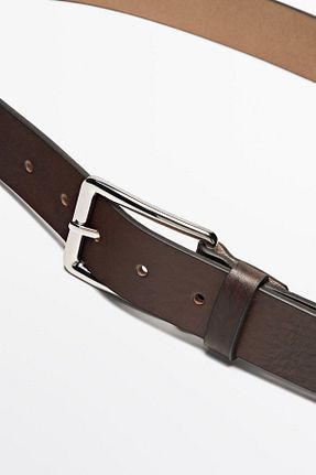 کمربند قهوه ای زنانه پلی استر Massimo Dutti - کد 900609079