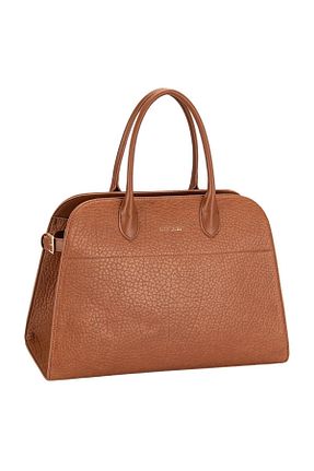 کیف دوشی نارنجی زنانه چرم مصنوعی David Jones - کد 873827066