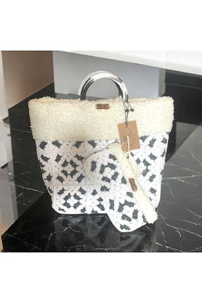 کیف دستی سفید زنانه سایز متوسط GK STYLE - کد 900624115