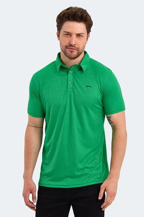 پولوشرت سبز مردانه پلی استر Slazenger - کد 699385676