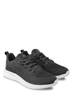کفش اسنیکر طوسی مردانه بند دار Slazenger - کد 465450482
