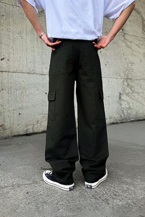 شلوار سبز مردانه بافتنی Flaw Wear - کد 900624113