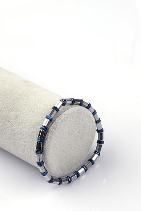 دستبند جواهر رنگی زنانه سنگ طبیعی Alibaba Doğaltaş - کد 737847187