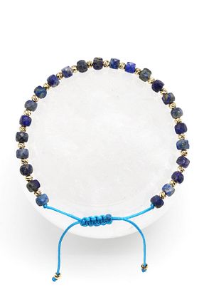 دستبند جواهر رنگی زنانه سنگ طبیعی Alibaba Doğaltaş - کد 838882405