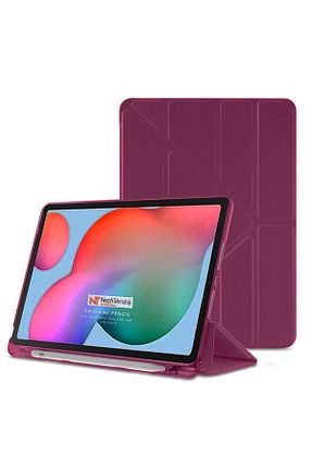 کیف تبلت زرشکی Samsung Uyumlu Nezih Case - کد 900370814
