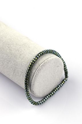 دستبند جواهر رنگی زنانه سنگ طبیعی Alibaba Doğaltaş - کد 686130591