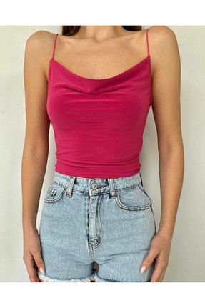 بادی صورتی زنانه بند دار Aysha Butik - کد 900627374