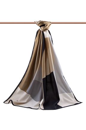 شال طوسی زنانه Medine İpeği Vissona - کد 900629453