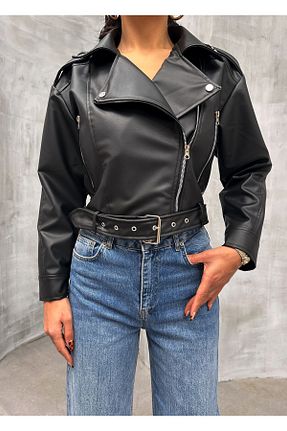 کت مشکی زنانه اورسایز moda armanc - کد 871469421