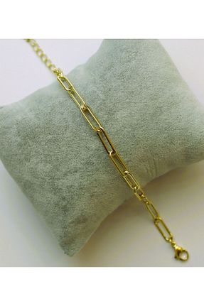 دستبند استیل (فولاد) طلائی استیل (فولاد) Pelek Butik - کد 900615444
