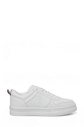 کفش اسنیکر سفید زنانه بند دار U.S. Polo Assn. - کد 896903678