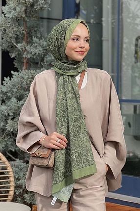 شال رنگی زنانه پنبه ای carell - کد 885177052
